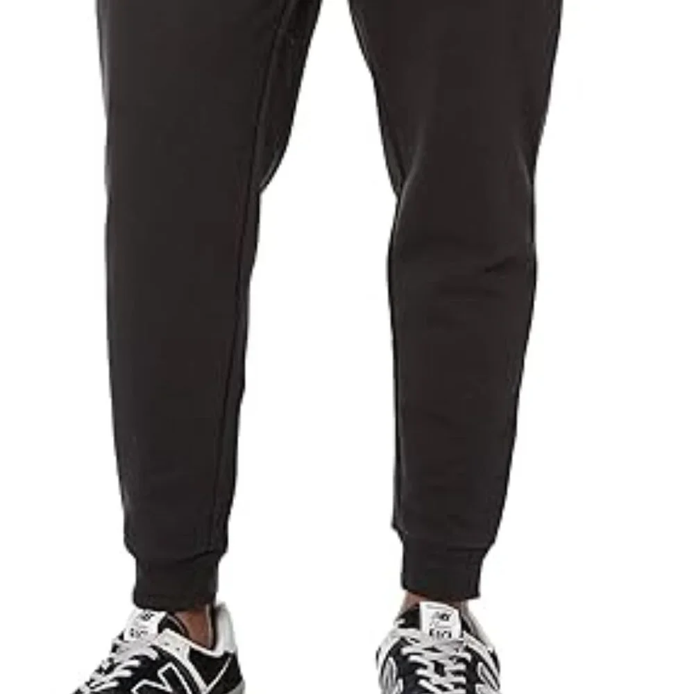 Amazon Essentials Men's Black Fleece Jogger Pants XL - Picture 2 of 8